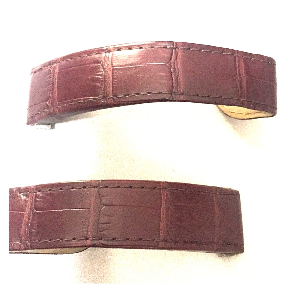 Cartier Roadster XL Brown Croc Watch Strap